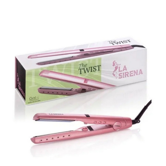 LA SIRENA 2-in-1 digital versa-styler straight & curl 1 titanium flat iron - Picture 1 of 2